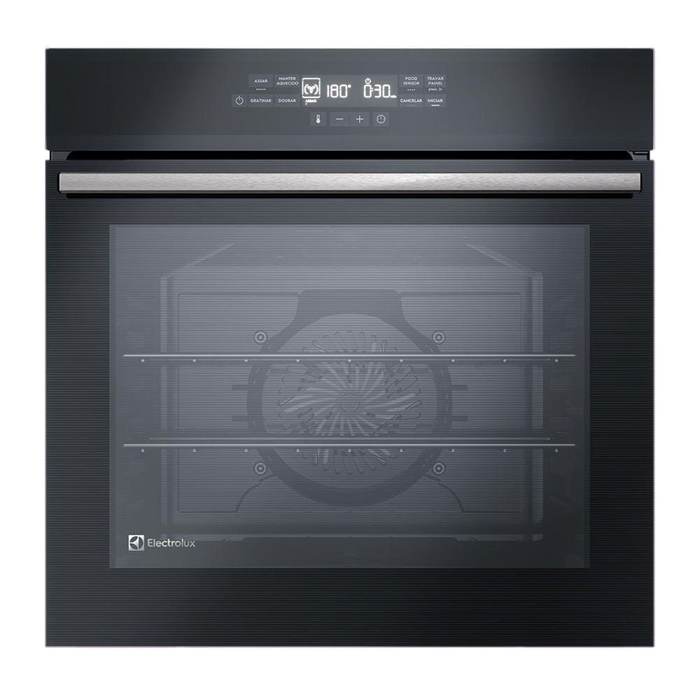 Forno de Embutir Elétrico Electrolux 80L Experience com FoodSensor (OE8EF) - Preto, Convecção, Termômetro de forno (OE8EF)