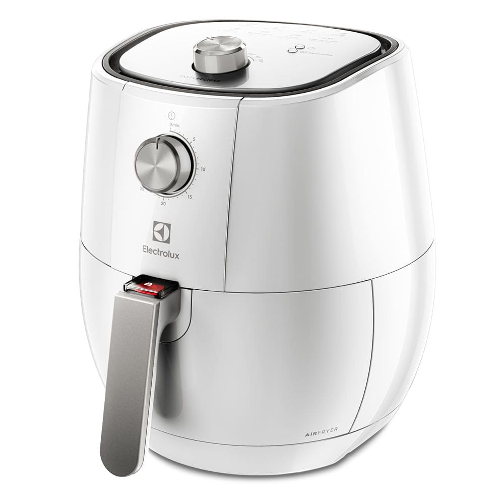 Fritadeira Elétrica Sem Óleo Air Fryer EAF11 Electrolux Rita Lobo 3,2L Branca Efficient, 1400W - 110V