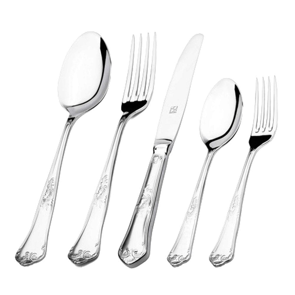 Faqueiro Hercules Inox Classique 101 Peças Com Estojo De Madeira