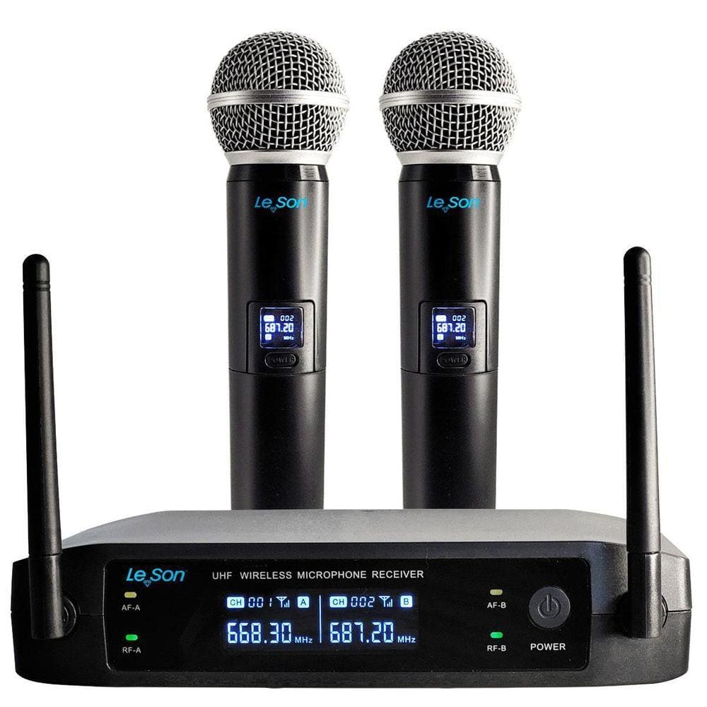 Microfone Sem Fio Ls902 Plus Digital Leson