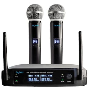 Microfone Sem Fio Ls902 Plus Digital Leson
