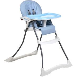 Cadeira de Refeição Infantil Reclinável Papa & Soneca De 6 a 36 Meses Baby Blue Burigotto