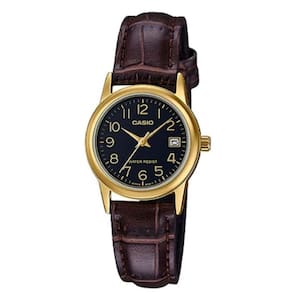 Relogio Feminino Ltp-v002gl 1bu Dourado Marrom