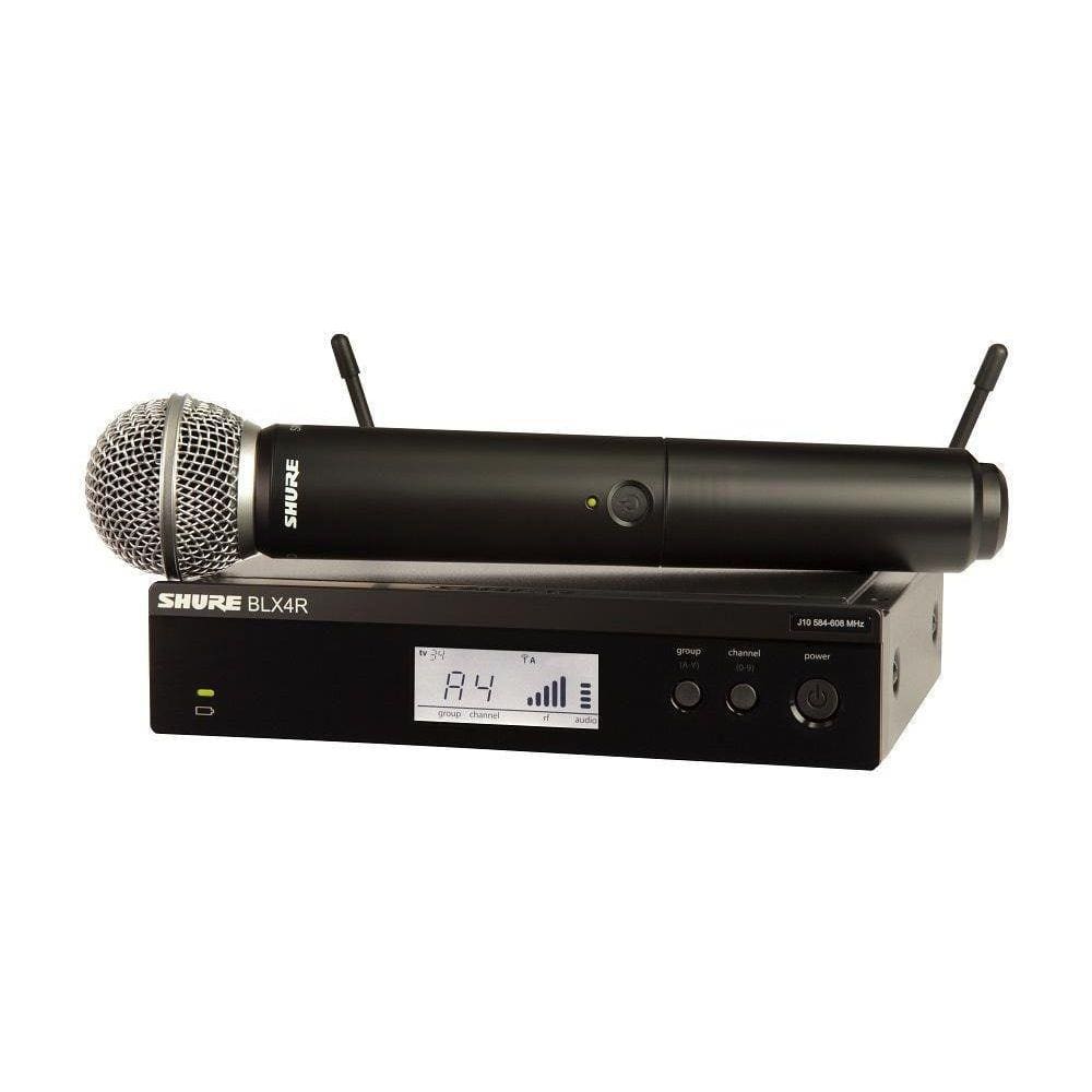 Microfone Shure Blx24Rbr/Sm58-M15 S/Fio Sm58 Para Vocais
