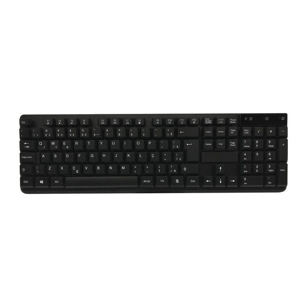 Kit Teclado e Mouse Sem Fio Work Oex Tm407