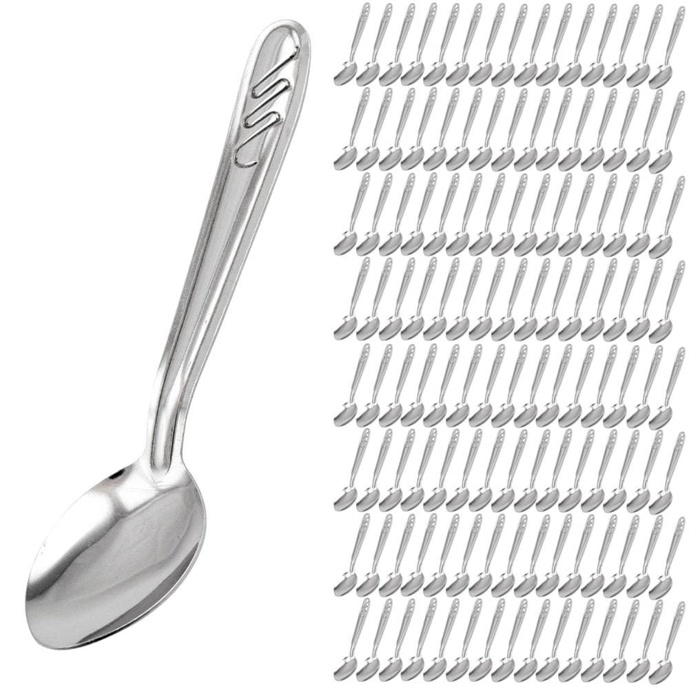 Jogo 120 Peça Colher De Sobremesa Talher De Mesa Restaurante