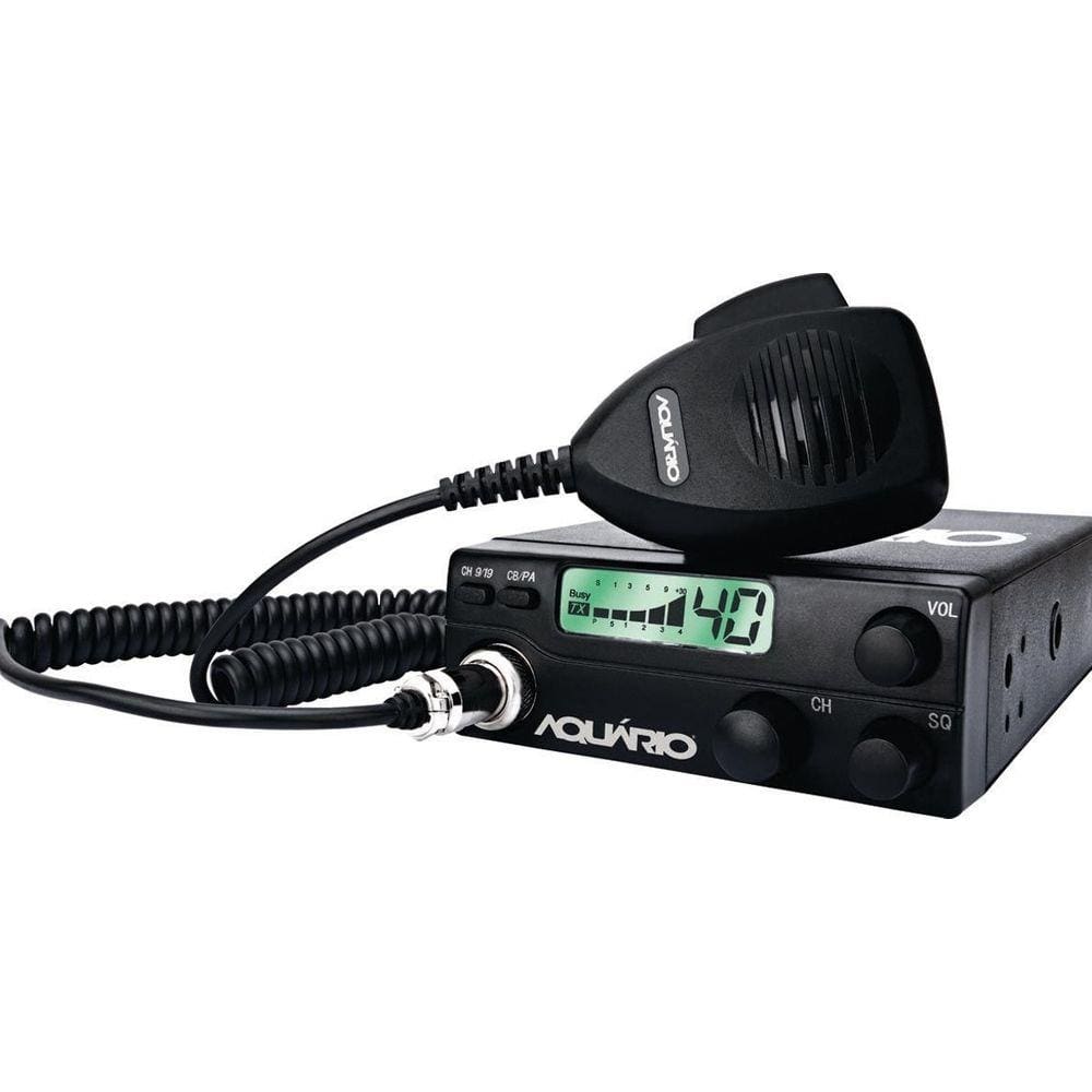 Rádio PX 40 Canais Cabo De Alimentaça~o + PTT 2,20M De Cabo
