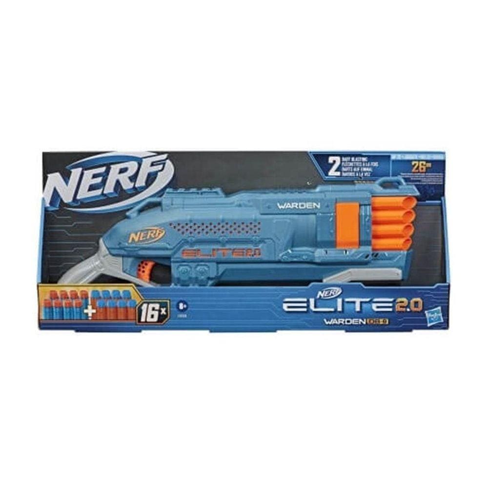 Lançador De Dardos Nerf Elite 2.0 Warden Db 8 Hasbro E9960