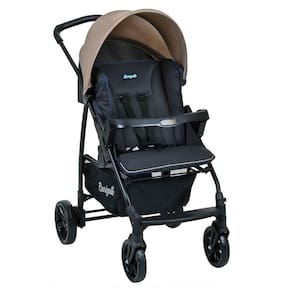 Carrinho De Bebê Ecco Cinza/Bege - Burigotto