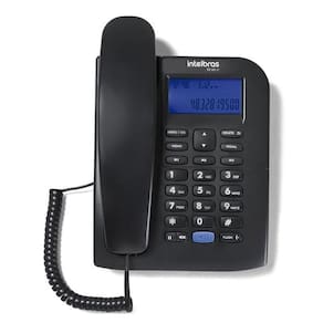 Telefone c/fio e ident de chamadas tc60id pt -4000074