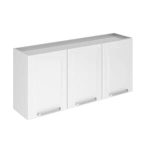 Armário Aéreo Tarsila 3 Portas 120cm Itatiaia Branco