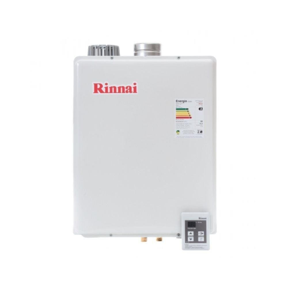 Aquecedor A Gás Digital 42,5l 127v Gn Fea E420 Branco Rinnai