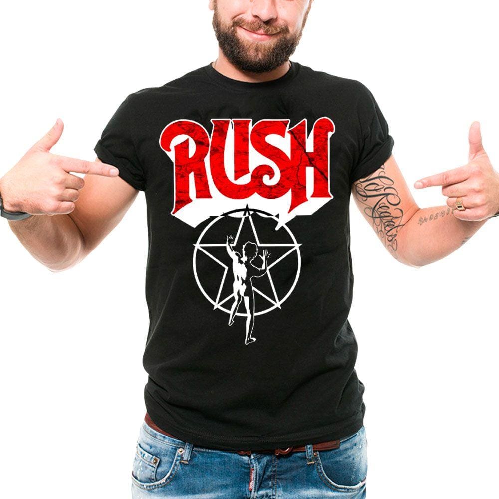Camiseta camisa Banda Rush 2112 Rock Clássico
