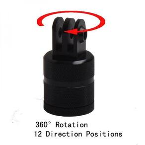 Adaptador Pivot Arm Alumínio Rotação 360 2-7