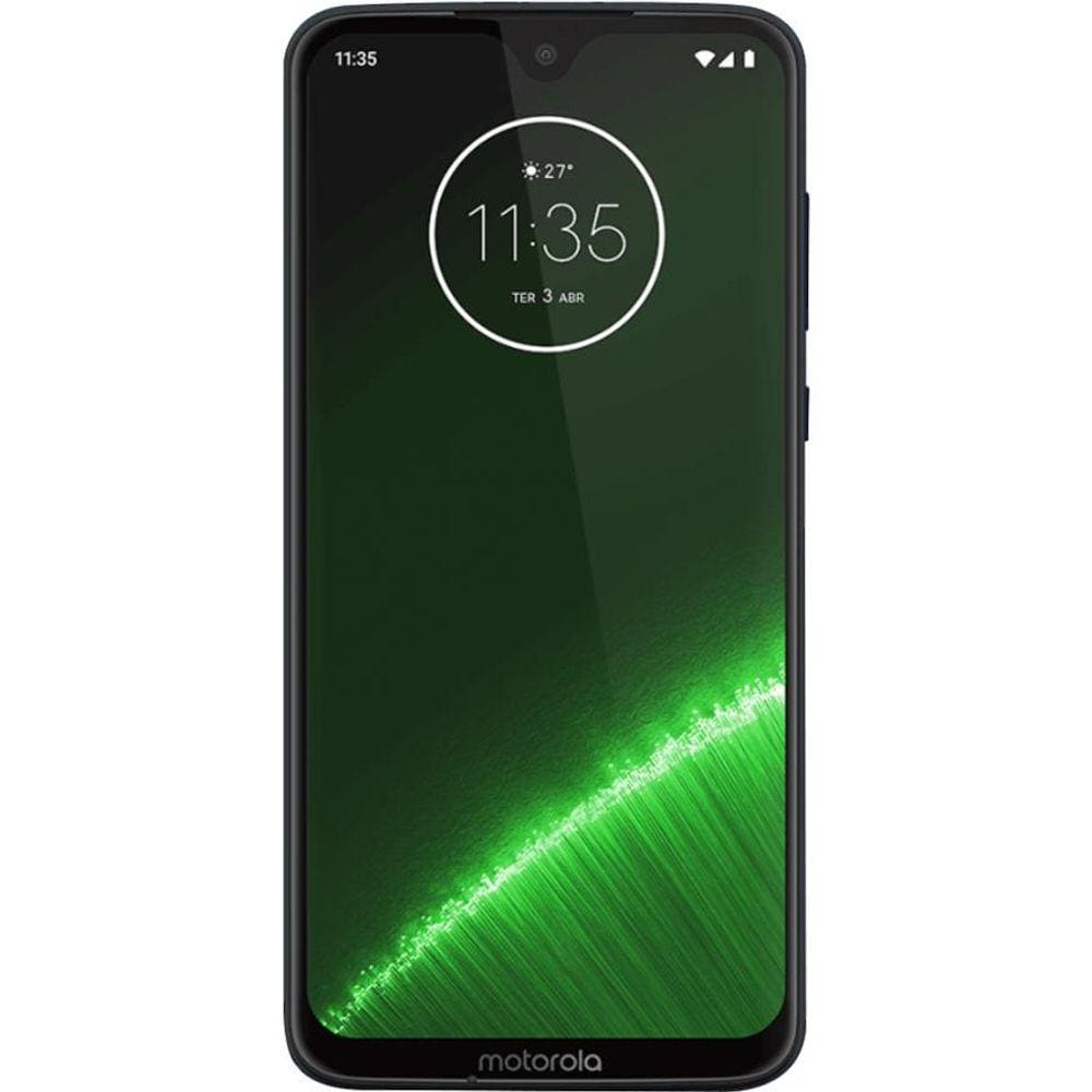 Usado: Motorola Moto G7 Plus 64GB Indigo Excelente - Trocafone