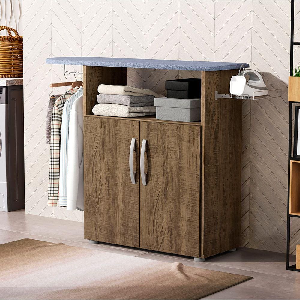 Tábua de Passar Roupa com Armário Amélia com 2 Portas