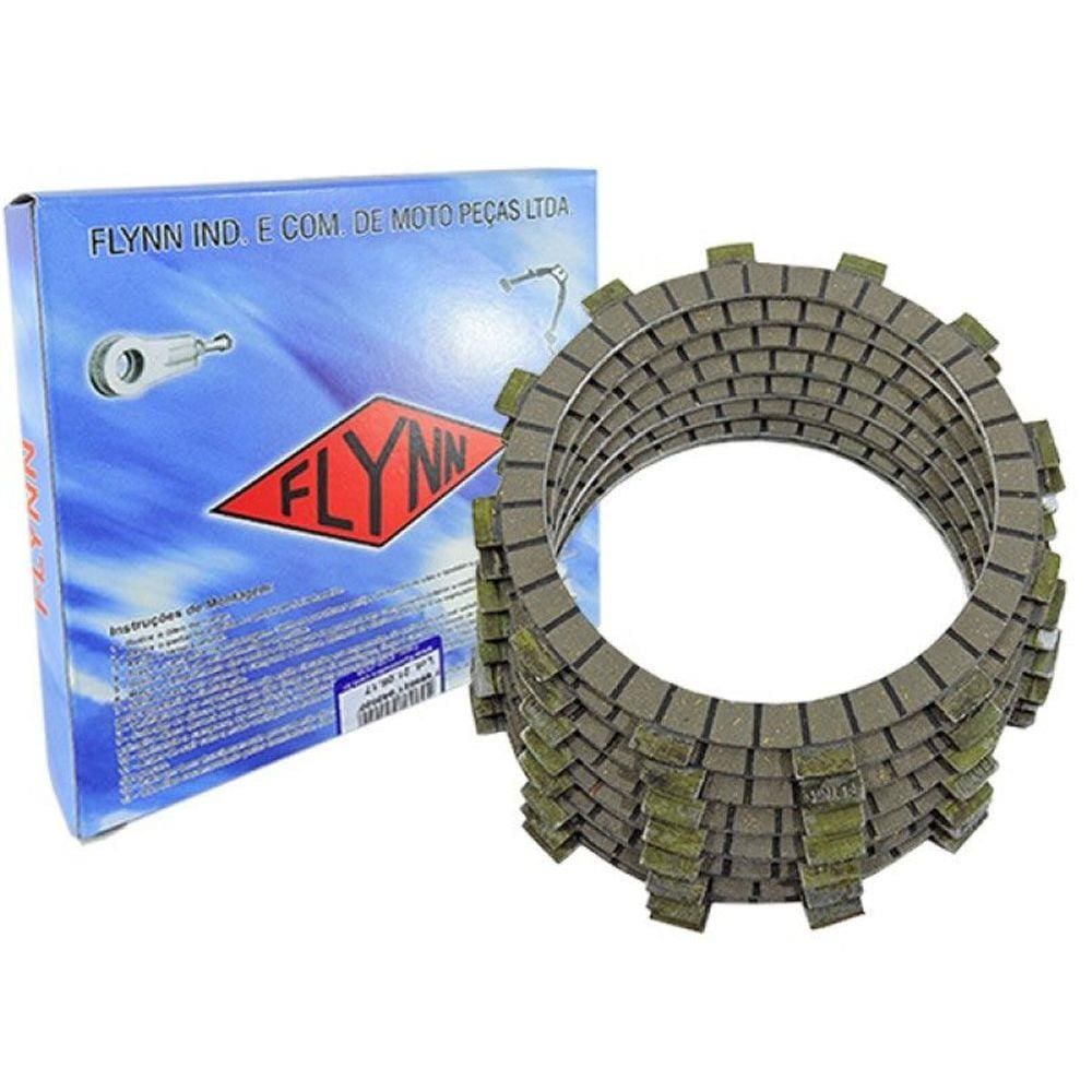 Disco de Embreagem Yamaha XJ6 2009 a 2016 (FLYNN 8PÇS)