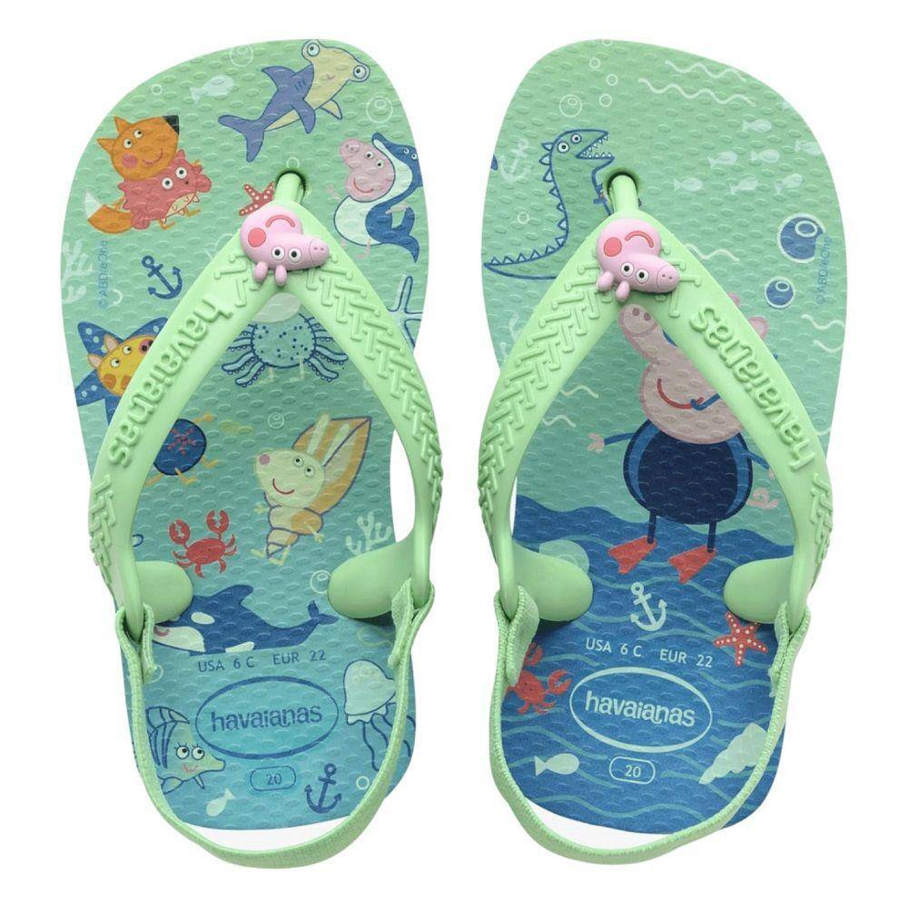 Chinelo infantil com elastico | Ponto