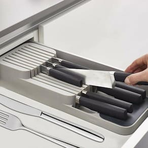 Organizador Faca Gaveta Sebo Faqueiro Separação porta Talheres  Caixa Cozinha