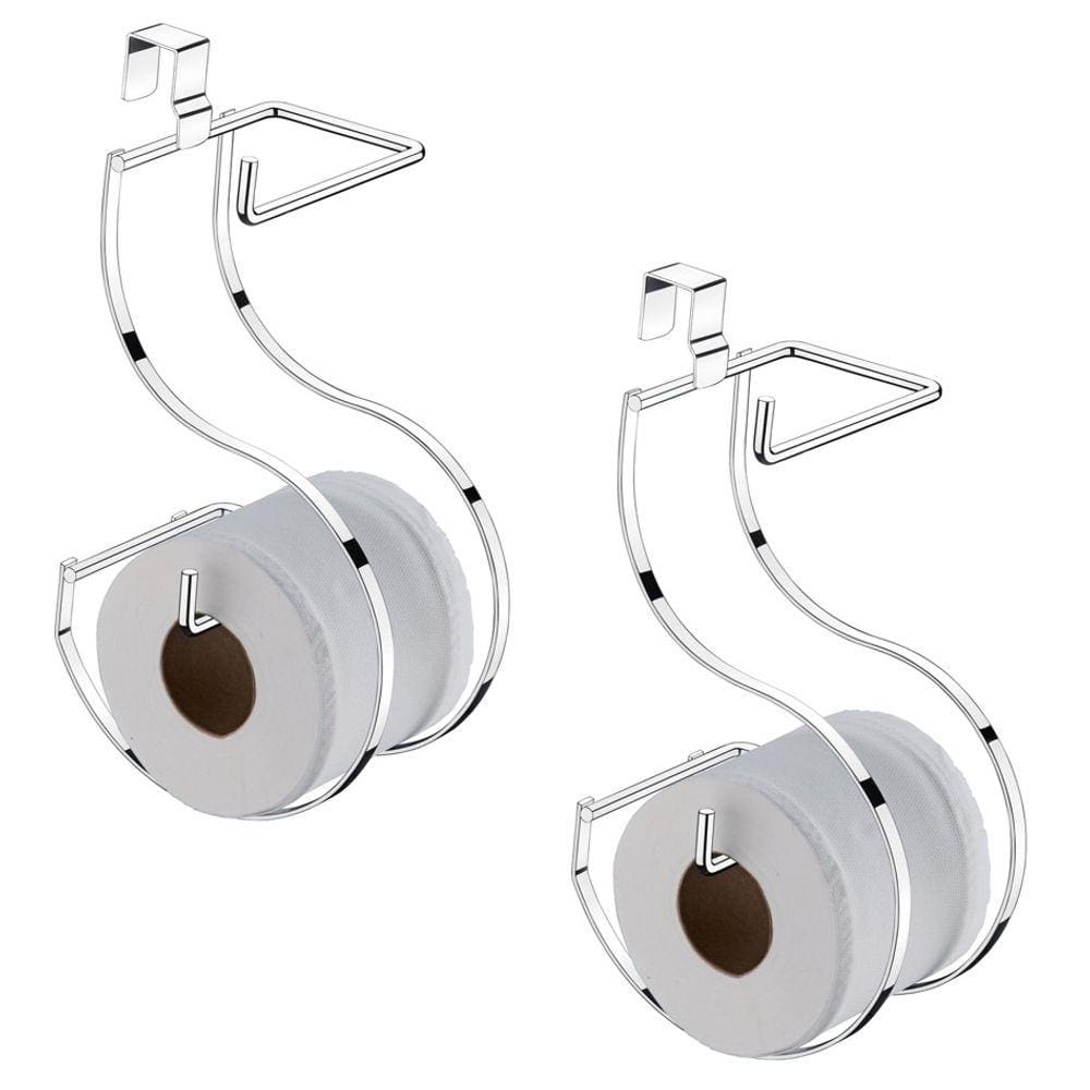 Kit 2 Suporte Papel Higiênico Duplo Para Caixa Acoplada - 1096 Future