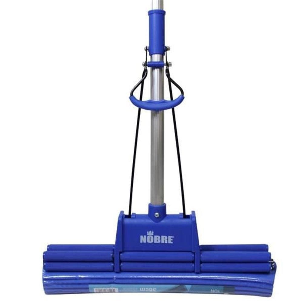 Rodo mágico de espuma 38cm (espremedor duplo/cabo aluminio telescop 1,40m) NOBRE