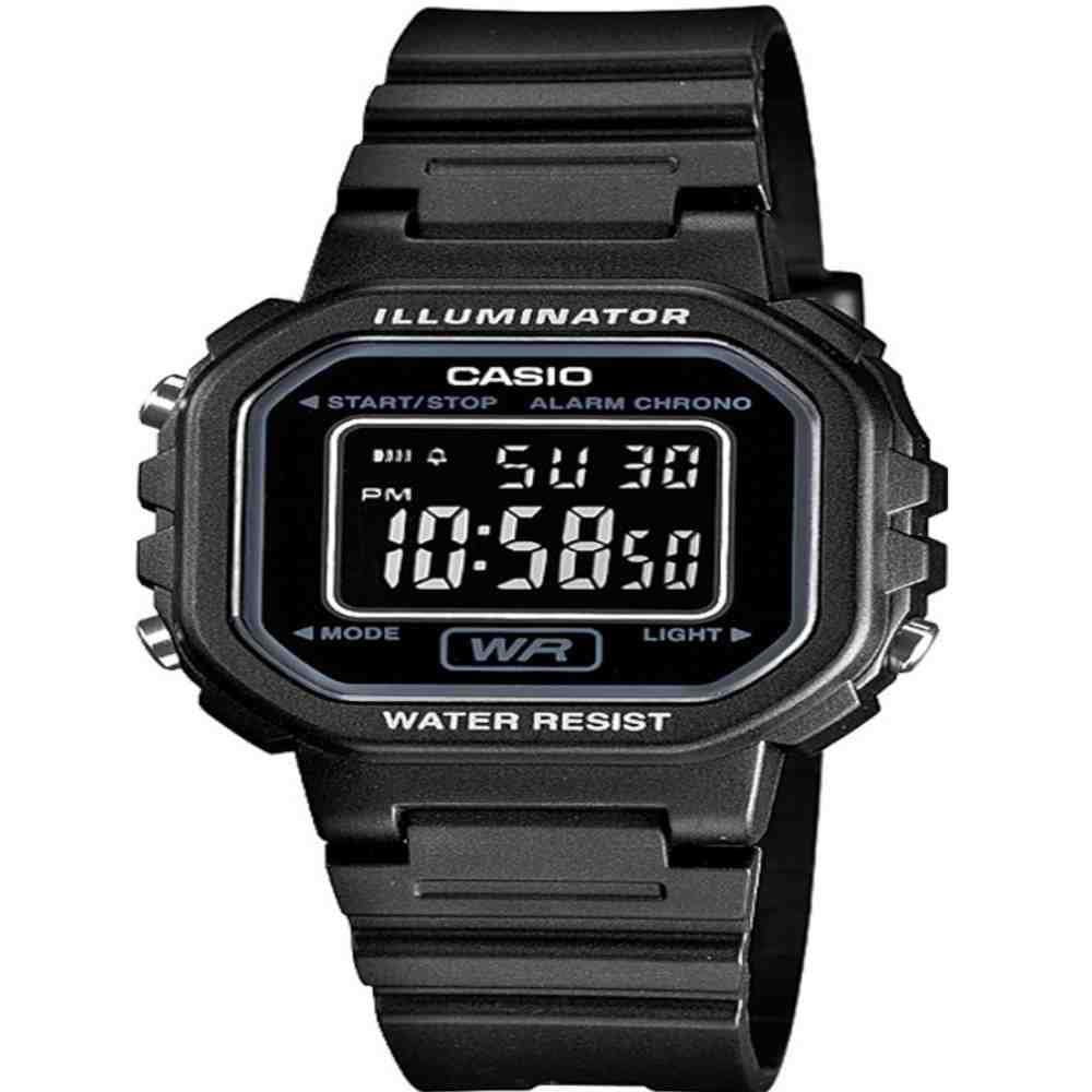 Relógio Feminino Digital Casio La-20WH-1BDF - Preto