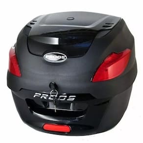 Bauleto Bau Moto Para Bagageiro 41 Litros Proos  Preto