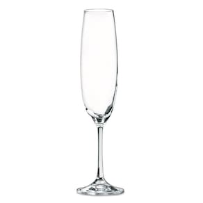 Jogo 6 Taças De Cristal Bárbara 250Ml Para Champagne Bohemia