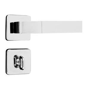 Fechadura MGM WC 40 Roseta Modena Cromado