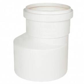 Redução Excêntrica Plastilit para Esgoto 100 x 50mm Embalagem com 10 Unidades
