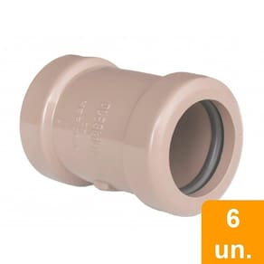 Luva de Correr Plastilit para Tubo Soldável 32mm - Embalagem com 6 Unidades