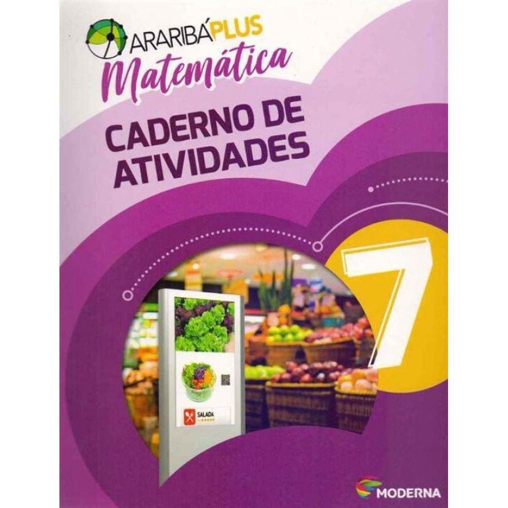 Araribá Plus - Matemática - Caderno de Atividades - 7º Ano - 05Ed/18
