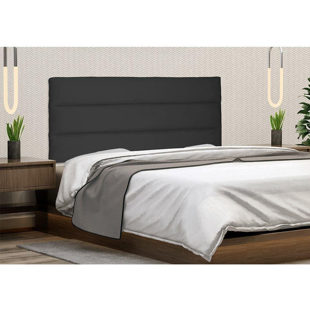 Painel La Italiana Cama Box Solteiro 90cm Suede - SSX Multicoisas
