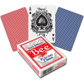 Baralho Bee standard - Azul ou Vermelho poker R+ d