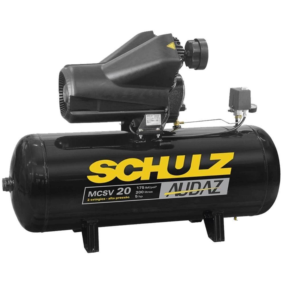 Compressor Schulz Audaz De Pistao Mcsv20 Ap/200Litros