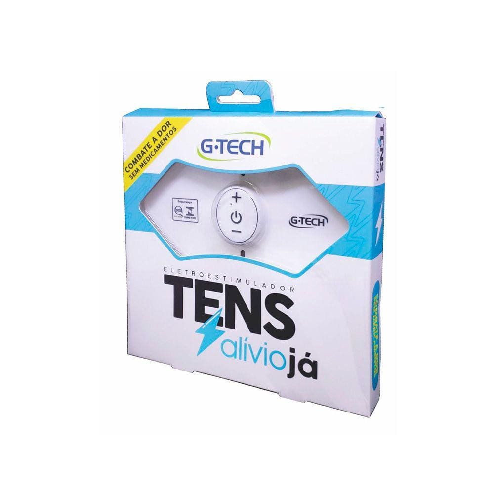 Tens Portátil Recarregável Eletroestimulador Alívio já G-tech