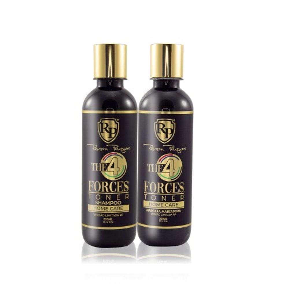 Kit Matizador 4 Forces Shampoo E Máscara 300ml Robson Peluquero