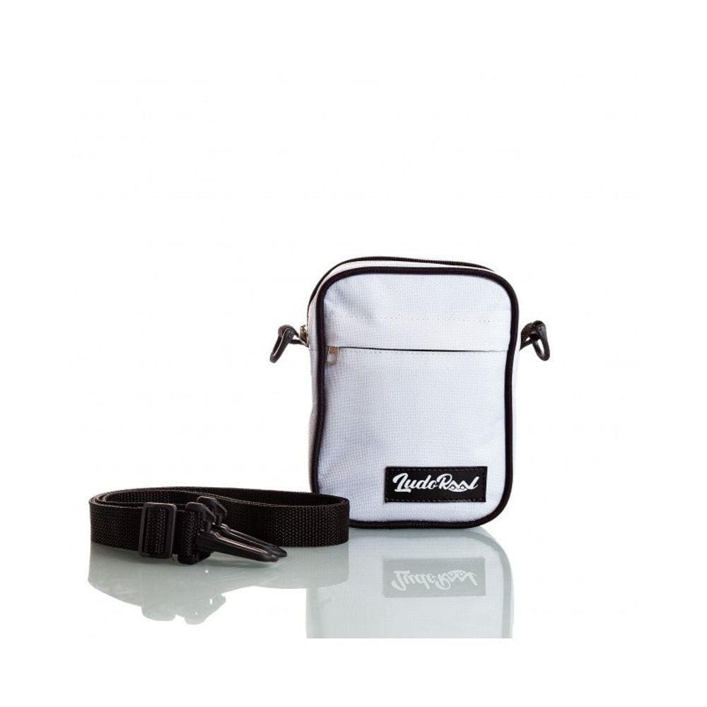Bolsa Transversal Ludoraal Slim branca para Homens e Mulheres/Shoulder Bag Esportiva/Bolsa de Ombro