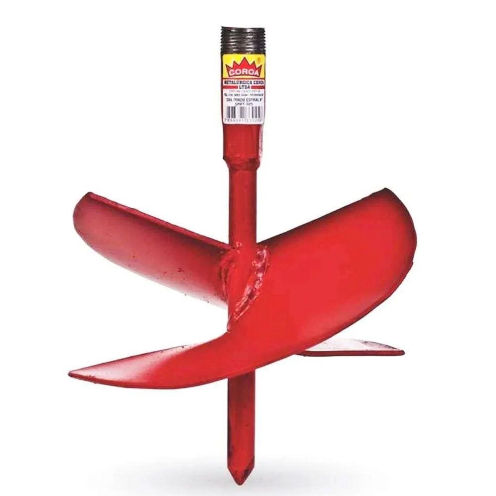 Cavadeira espiral trado perfurar solo 10 Polegadas Coroa