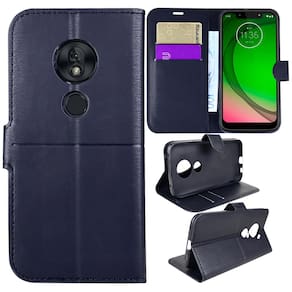 Capinha Capa Carteira De Luxo Moto G7 Play XT1952 5.7 - Cell In Power25