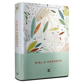 Bíblia Aec - Letra Gigante - Capa Verde Estampada