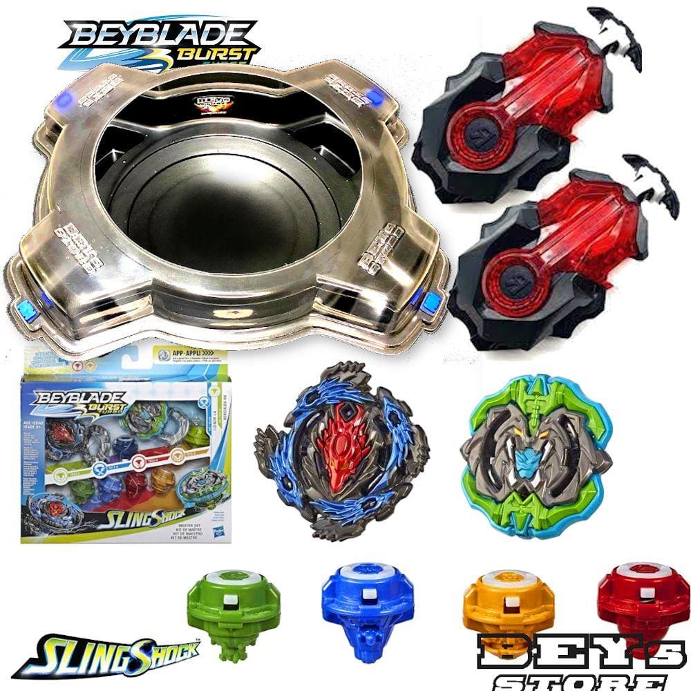 Beyblade Lançador Burst QuadStrike Bolt Spryzen Hasbro F6811