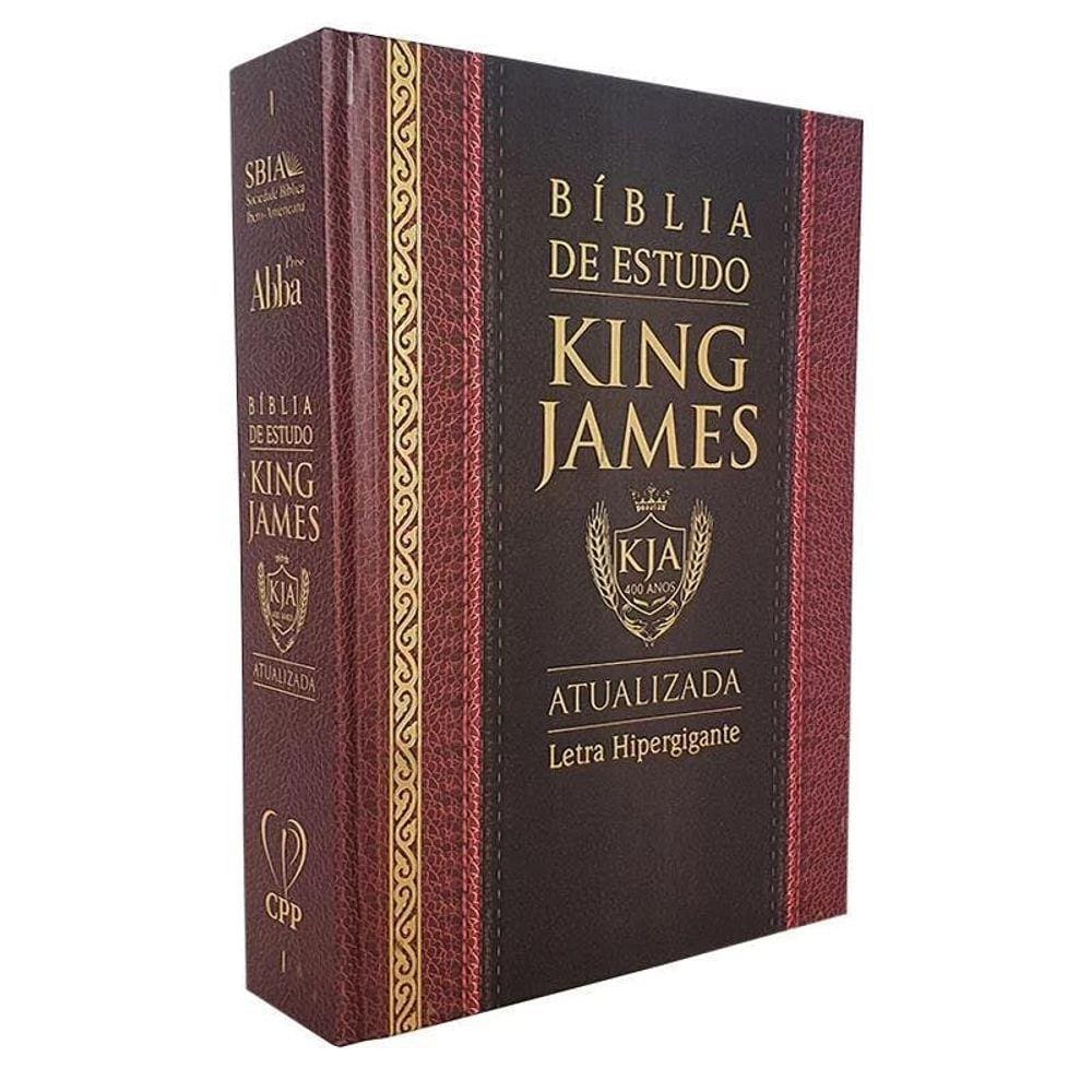 Bíblia de Estudo King James - Atualizada