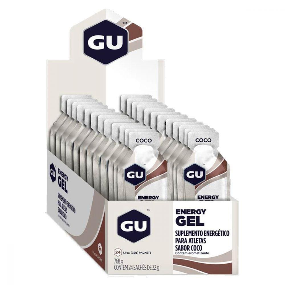 Gu Energy Gel Coco 24 Saches Gu Suplementos Sabor Coco