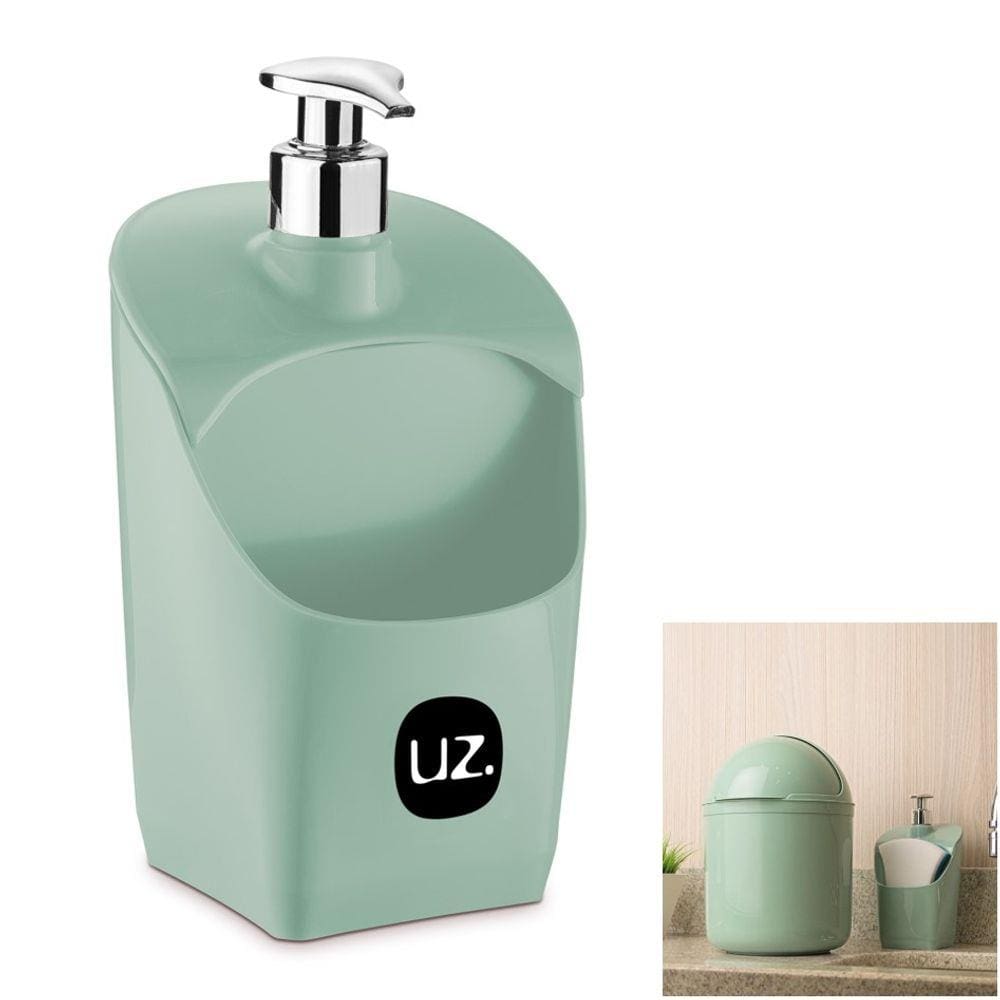 Dispenser Porta Detergente Liquido Esponja De Pia Cozinha - UZ367 Uz