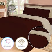 Jogo de Cama Queen com Edredom Lençol Fronha Função Cobre Leito e Cobertor