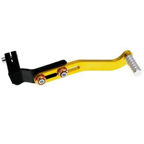 01 Pedal Dourado Para Moto Trocador Marcha Esportivo