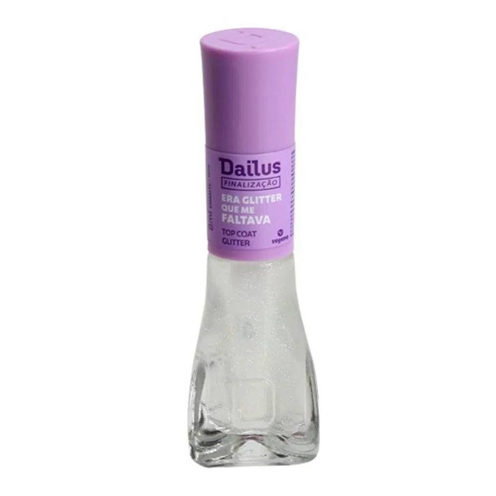 Esmalte Dailus Top Coat Era Glitter Que Me Faltava 8ml