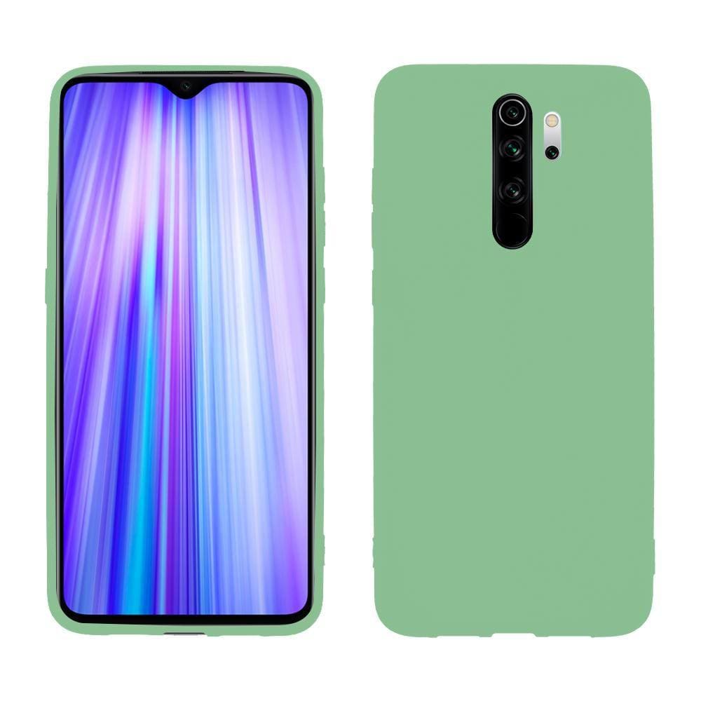 Capa protetora de silicone Smartphone Xiaomi Redmi Note 8 PRO, verde