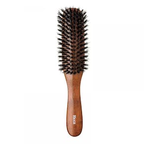 Escova De Cabelo Ricca Madeira Reta Mista